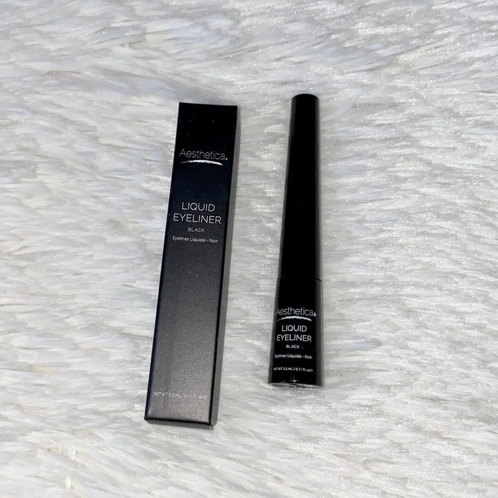 NEW Aesthetica Cream Contour Palette & Black Liquid Eyeliner Set Bundle